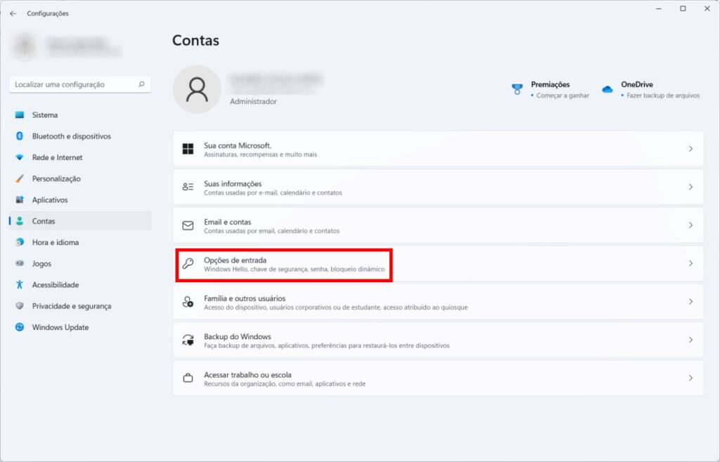 Como logar no Windows 11 sem digitar a senha - Passo 2 (2)