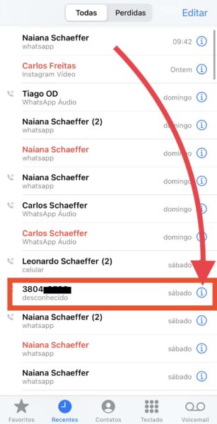 Como bloquear um número no iPhone