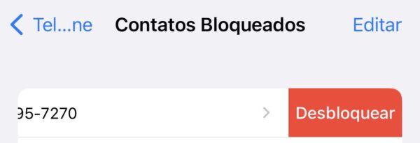 Como bloquear um número no iPhone