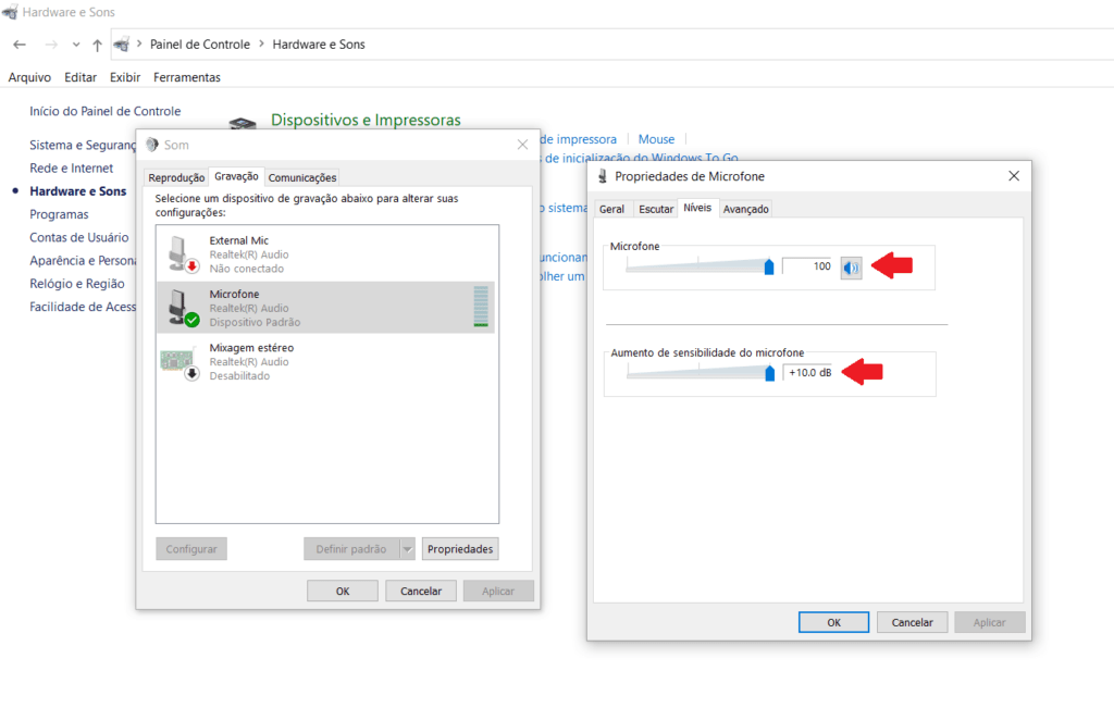 Tutorial microfone