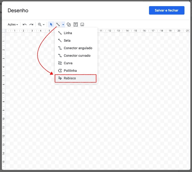 Como assinar um documento no Google Docs