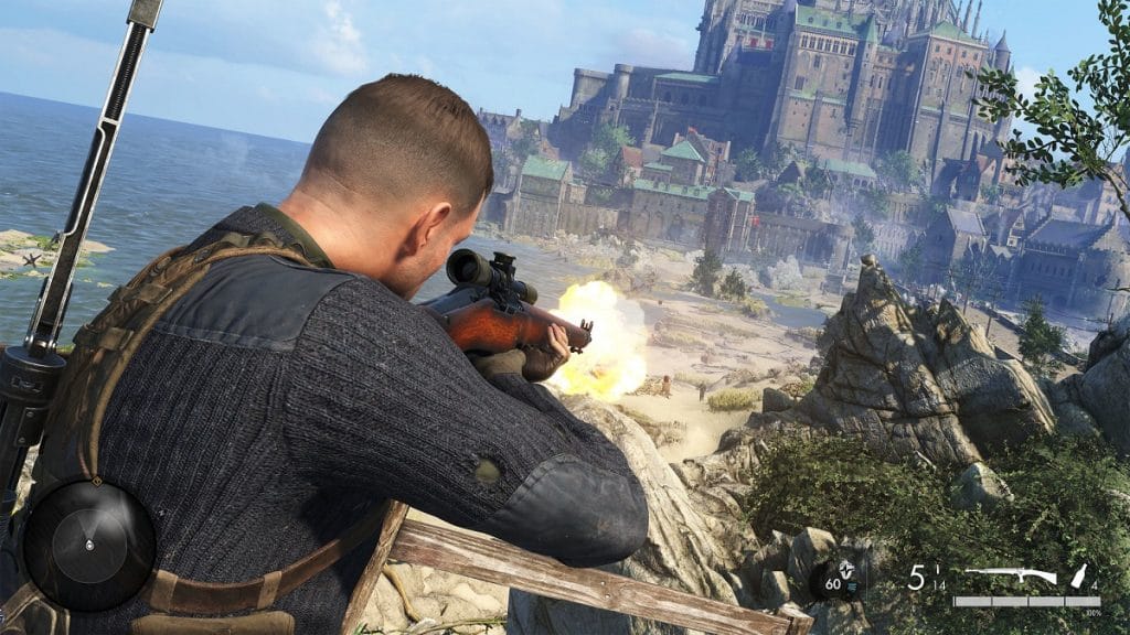 Sniper Elite 5 é um dos jogos do Game Pass