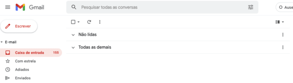 Passo a passo para personalizar a caixa de entrada do Gmail