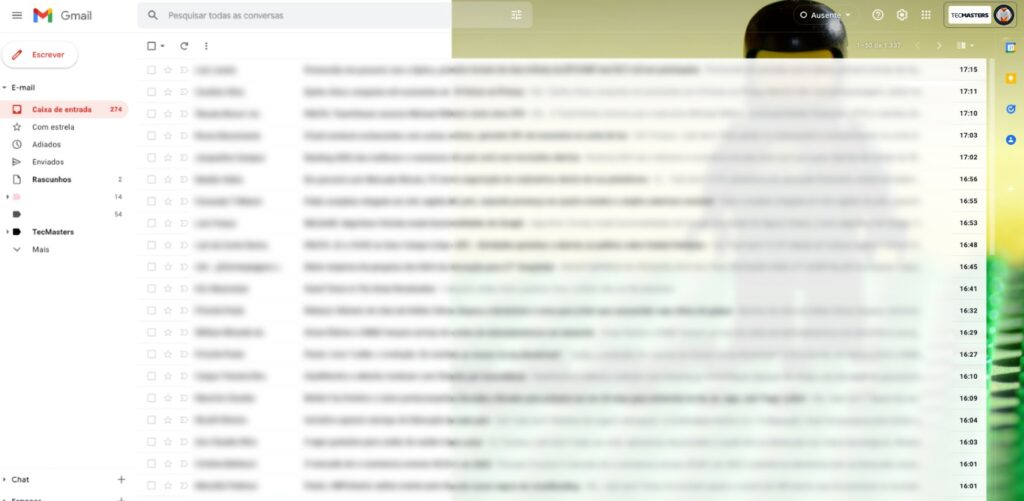Passo a passo para personalizar a caixa de entrada do Gmail, alterando o tema de plano de fundo e dando um novo design à interface