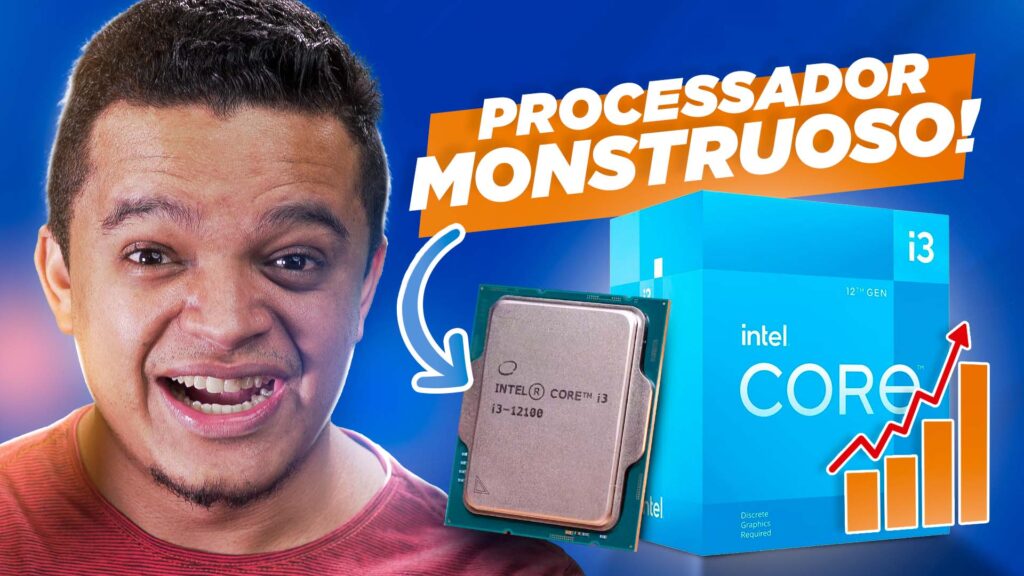 INTEL CORE I3 12100 | Processador BARATO que RODA TUDO!