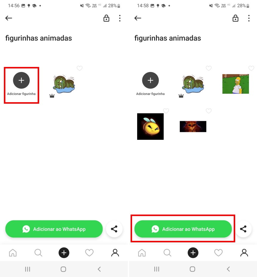 Como criar figurinhas animadas para o WhatsApp - Passo 6