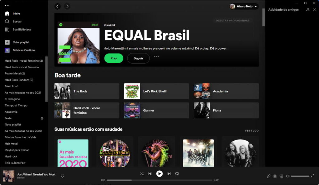 Como escutar músicas anonimamente no Spotify - Passo 1