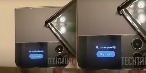 Imagem supostamente real do Samsung Galaxy Z Flip 4