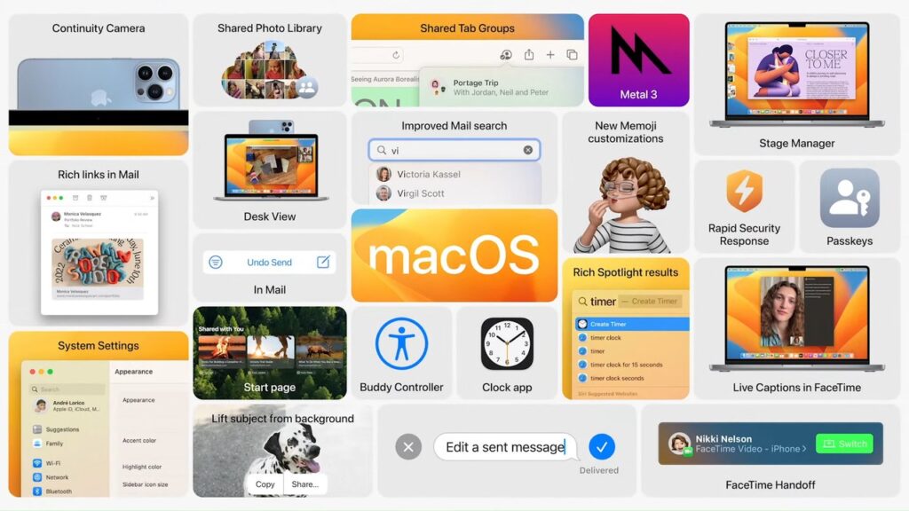 macOS Ventura da Apple