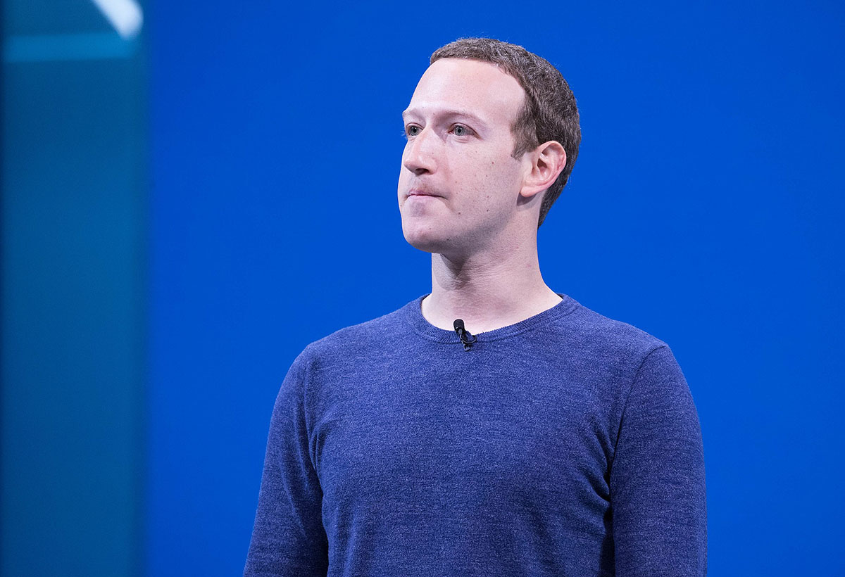 Imagem mostra o CEO da Meta, Mark Zuckerberg