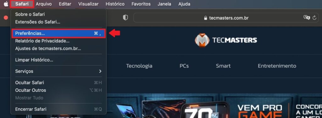 Como limpar o cache de seu navegador no PC - Passo 6