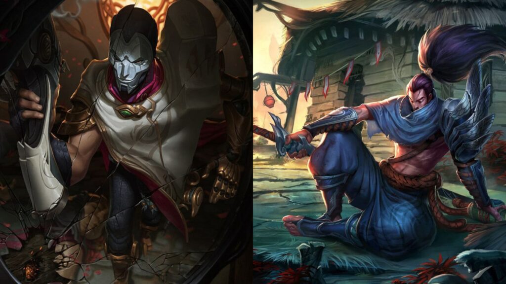 Jhin e Yasuo - League of Legends