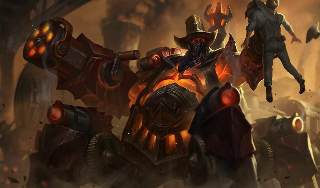 Urgot Velho Oeste - Skin League of Legends