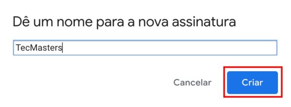 Passo a passo para configurar assinatura de e-mail no Gmail