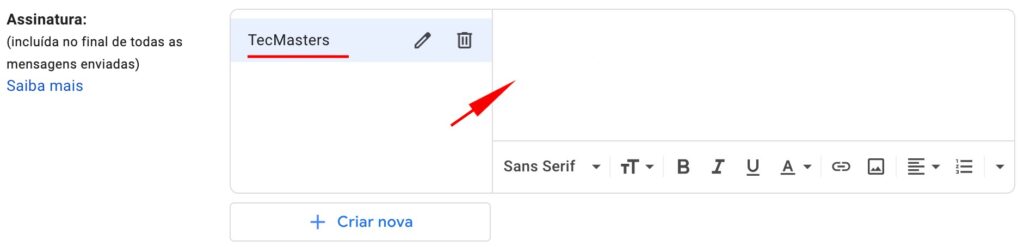 Passo a passo para configurar assinatura de e-mail no Gmail