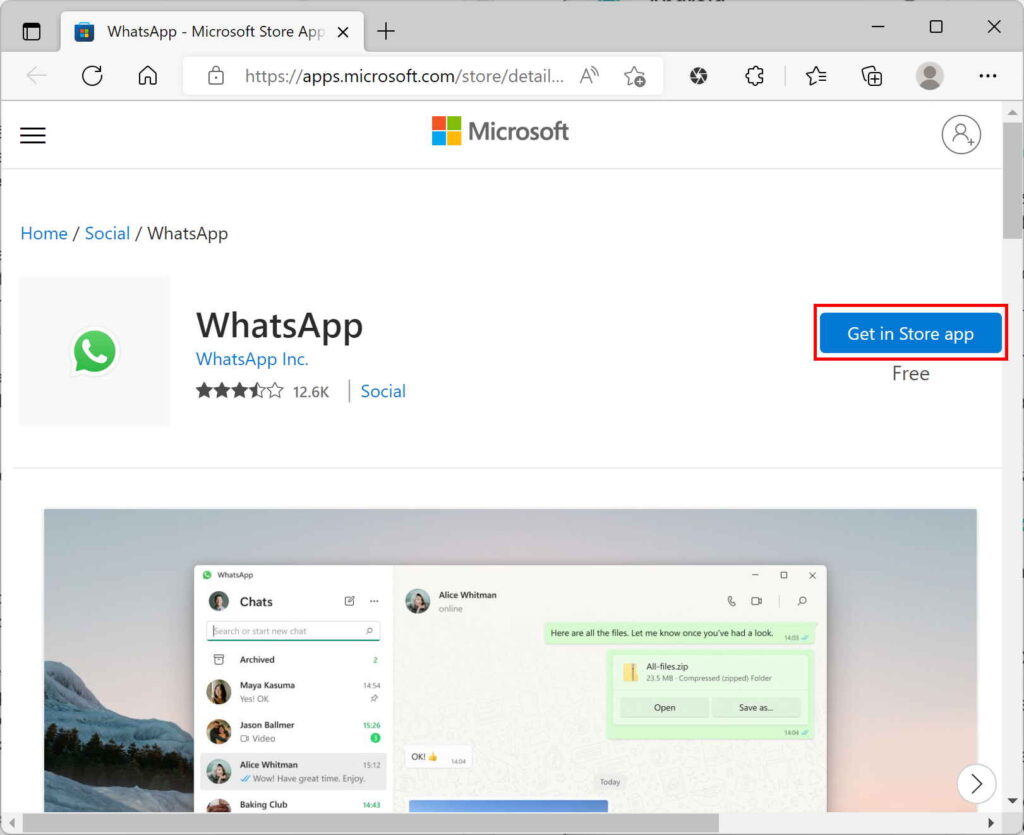 Como baixar o novo WhatsApp Desktop - Passo 1