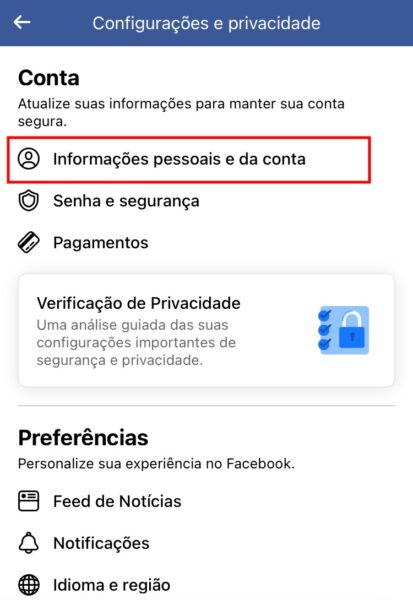 Tutorial de como excluir a conta do Facebook