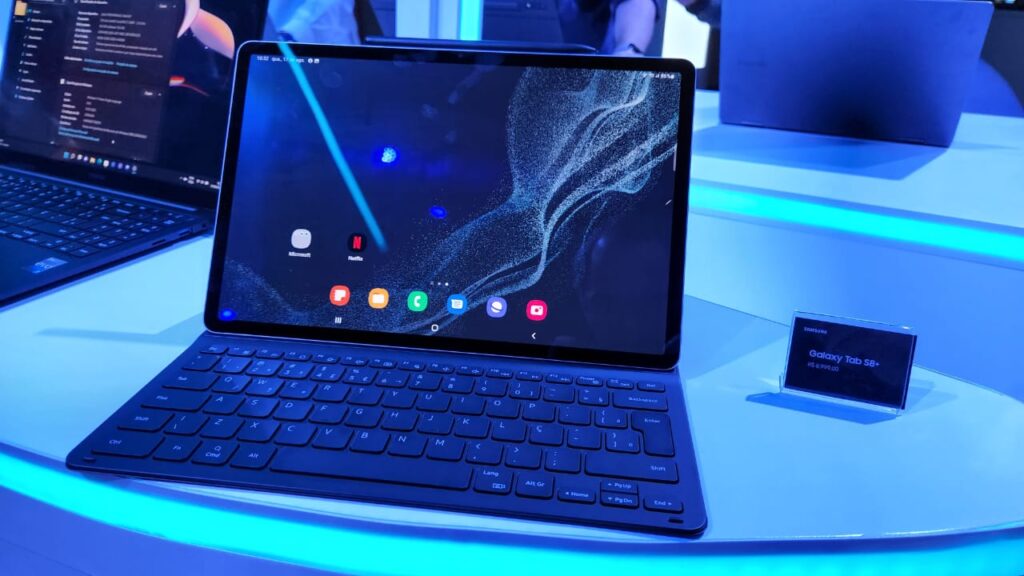 Galaxy Tab S8+ da Samsung