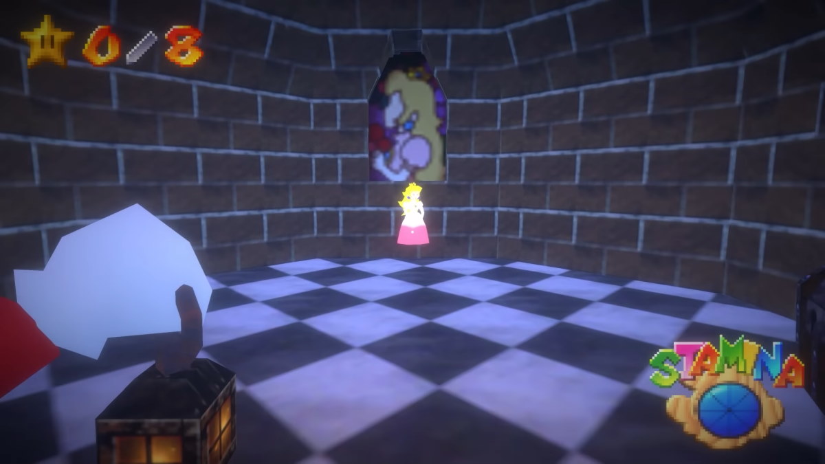 Mario 64 é transformado em jogo de terror em primeira pessoa