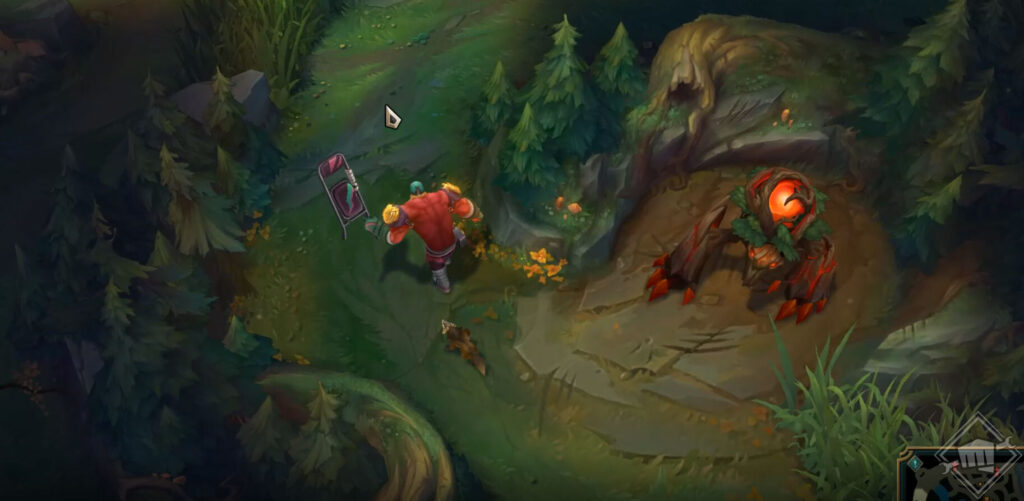 Mascote selva - League of Legends