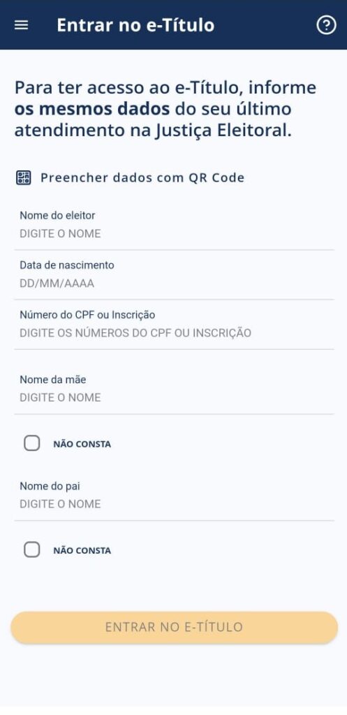 Saiba como baixar o e-Título em seu dispositivo - Passo 4