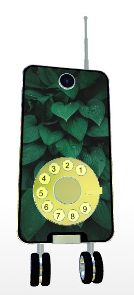 iPhone personalizado em site