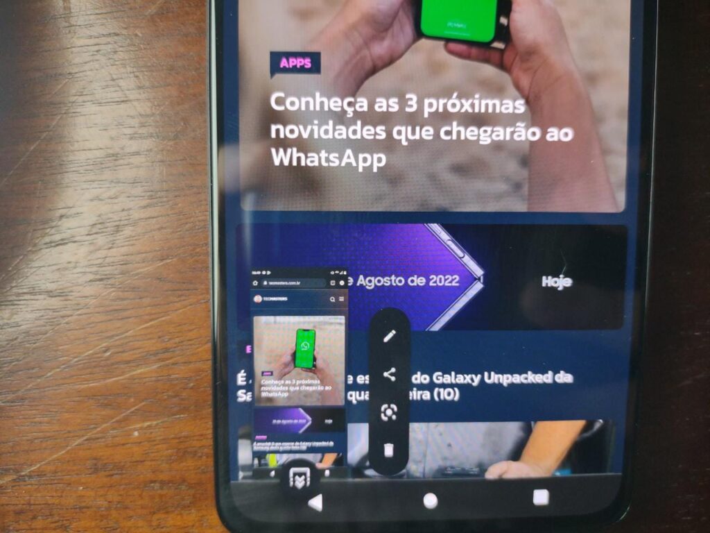 Print no celular Motorola