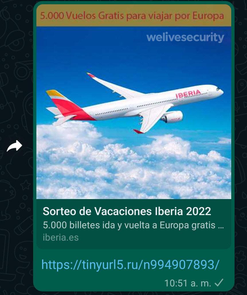 novo golpe passagens aéreas no WhatsApp