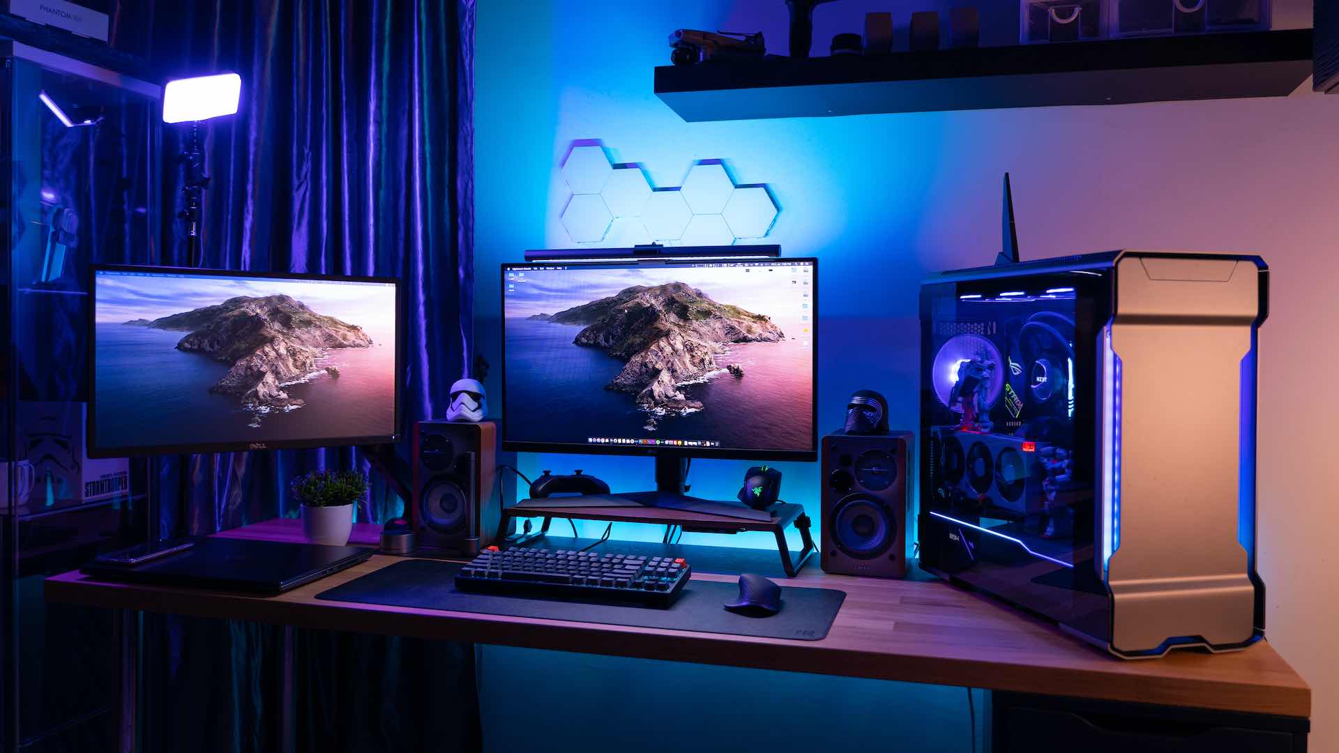 Pc gamer setup