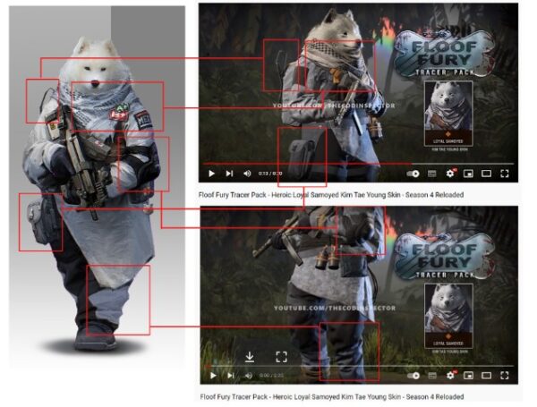 Skin Loyal Samoyed, de Call of Duty, foi acusada de plágio