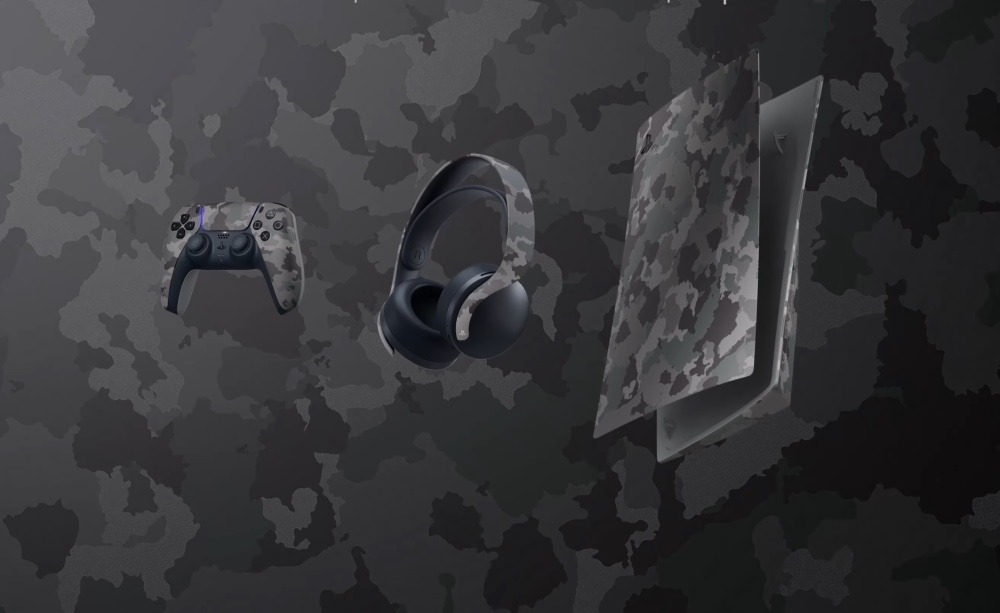 PlayStation 5 ganha coleção na cor “Gray Camouflage”