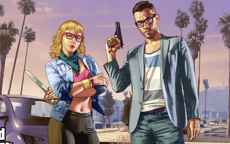 Imagem mostra captura estática de GTA 6, jogo que ainda está sob cuidado dos gamedevs da Rockstar Games