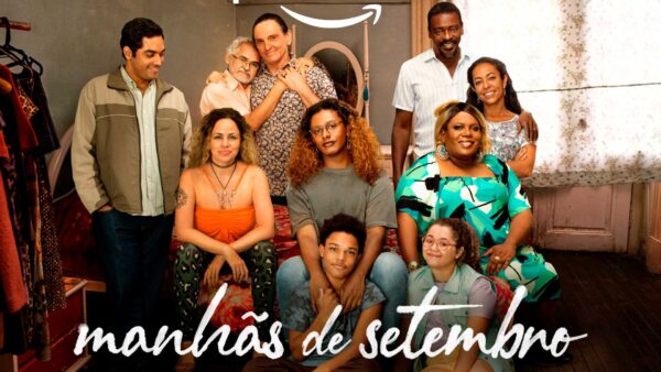 Na foto, o elenco da série Manhãs de Setembro, do Amazon Prime Video, que tem segunda temporada em setembro