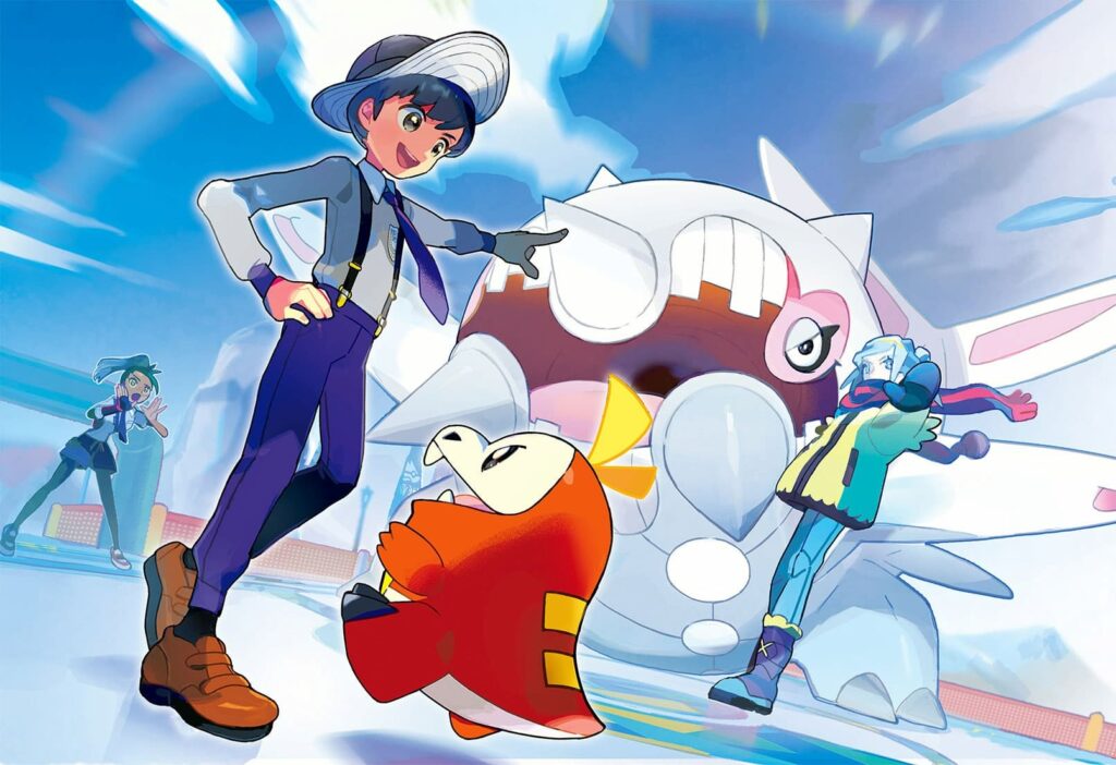 Arte de Pokémon Scarlet e Violet