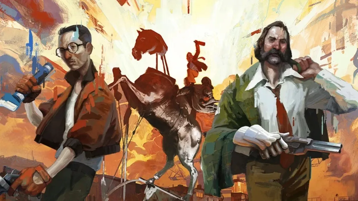 Imagem promocional do RPG Disco Elysium, de 2019