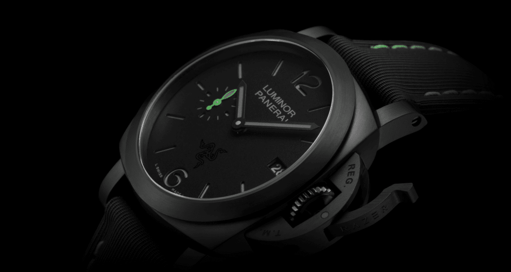 Panerai Luminor Quaranta edição especial da Razer