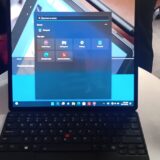 Lenovo lança notebook com 5G e tela dobrável