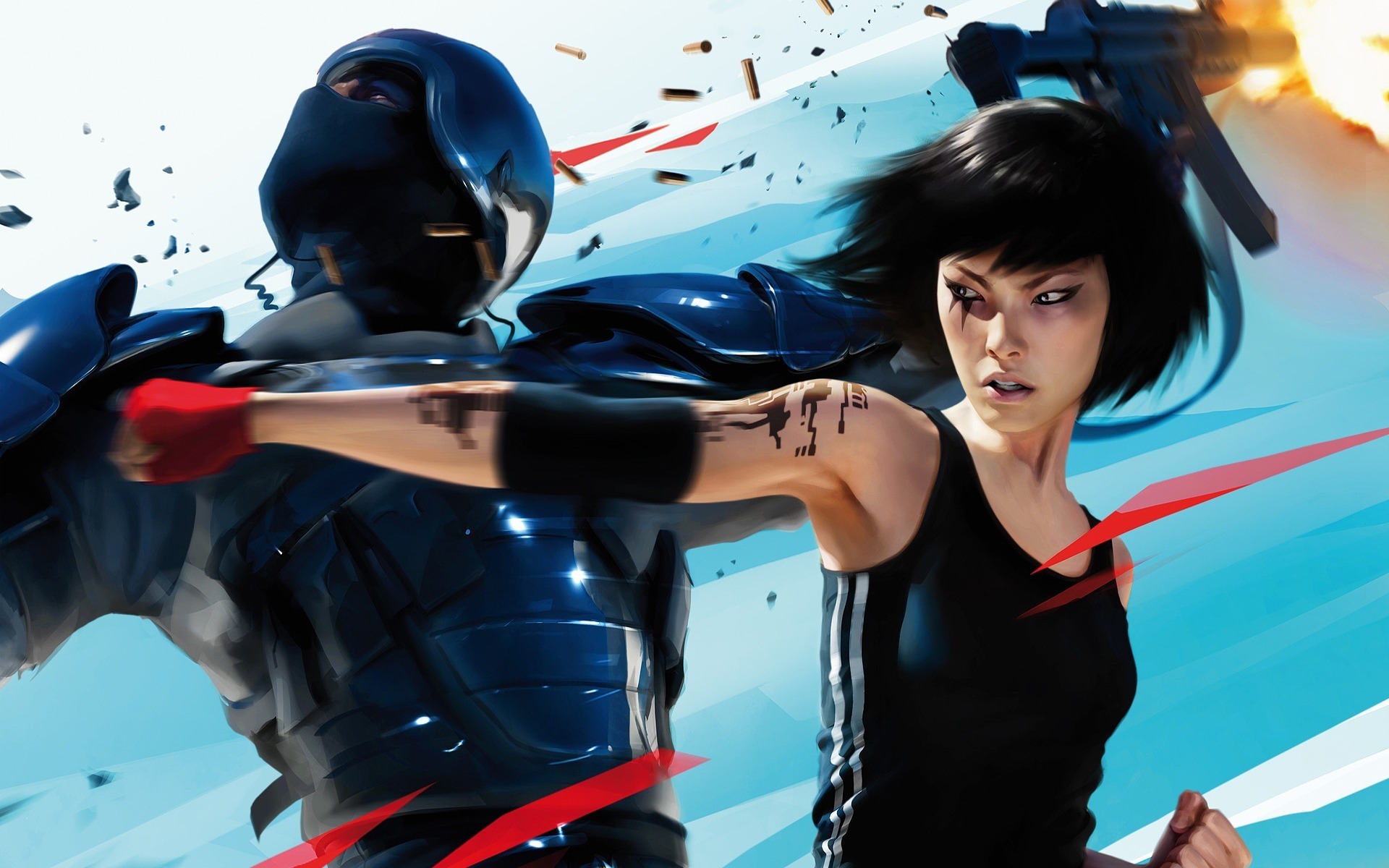 Imagem mostra pôster de Mirror's Edge, um dos jogos cujos servidores serão desligados pela EA