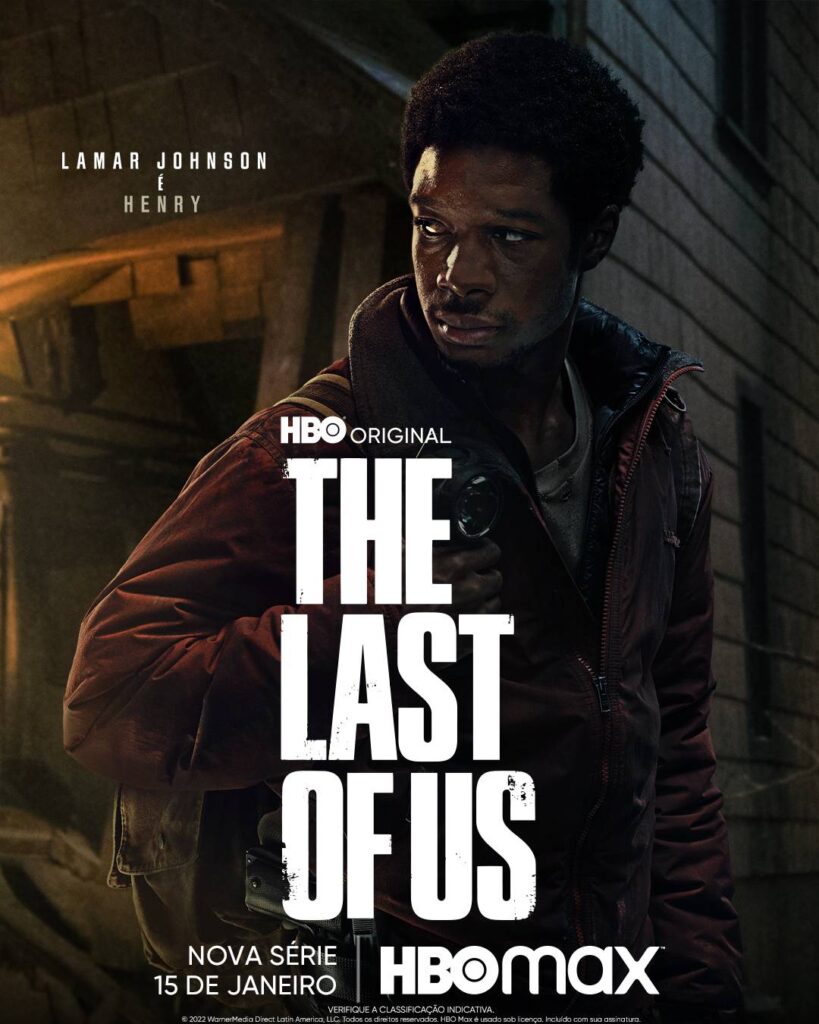 Poster de divulgação da série The Last of Us, adaptação do game homônimo e com estreia pela HBO Max