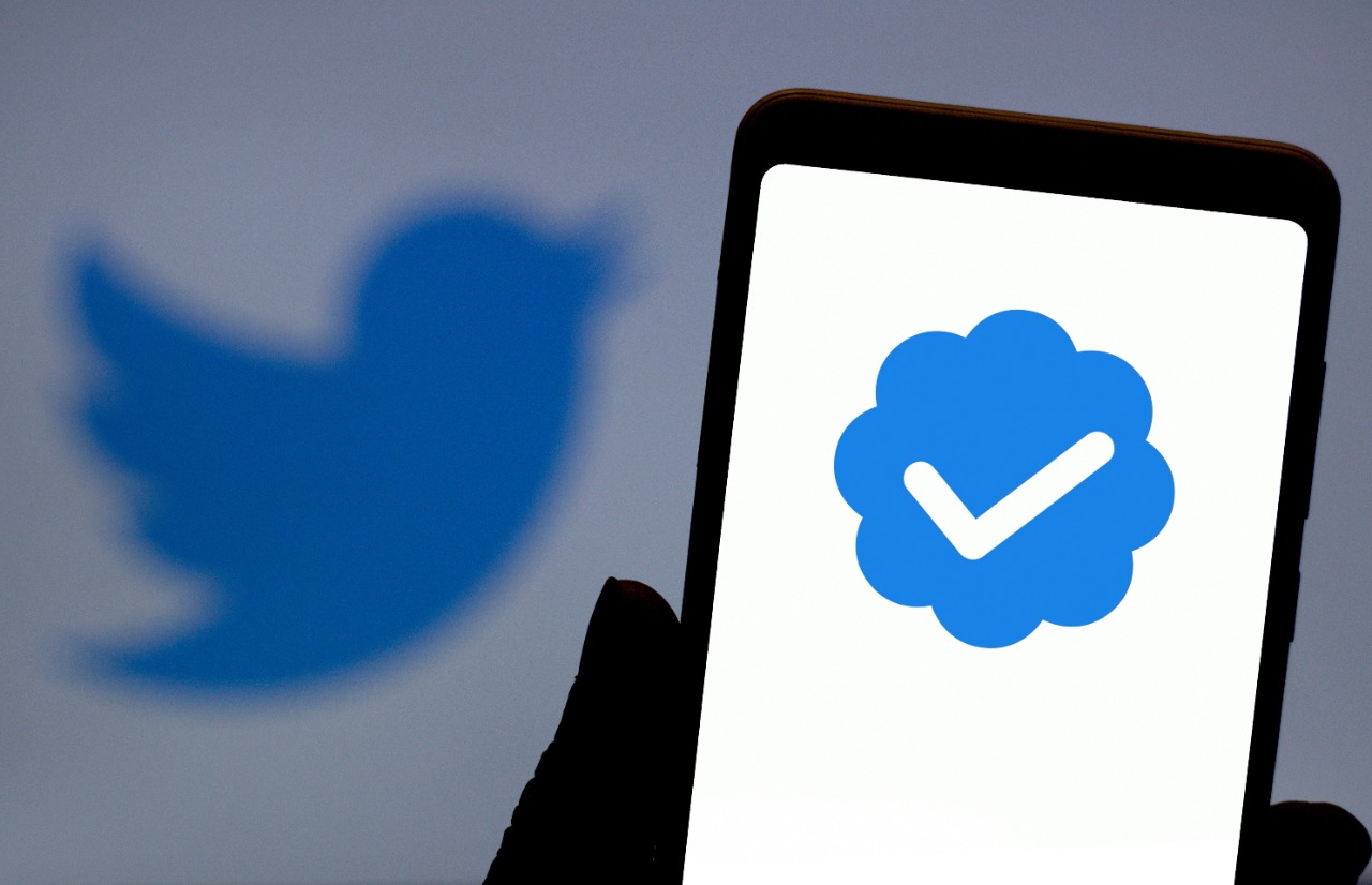 Selo de verificação do Twitter Blue