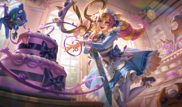 Skin Gwen Kawaii Cafe - League of Legends