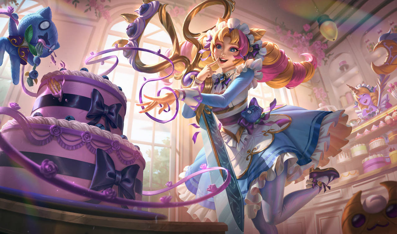 Skin Gwen Kawaii Cafe - League of Legends