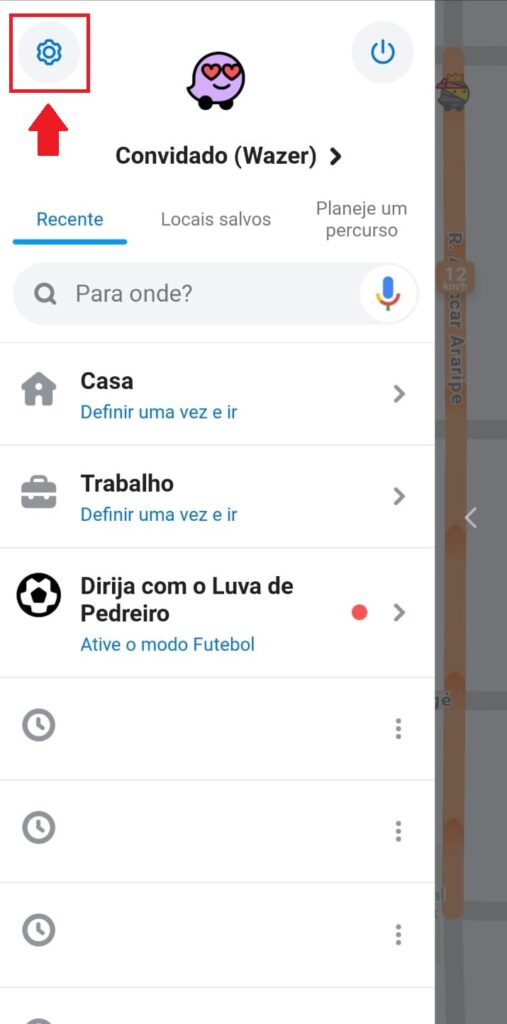 Tutorial God of War no Waze