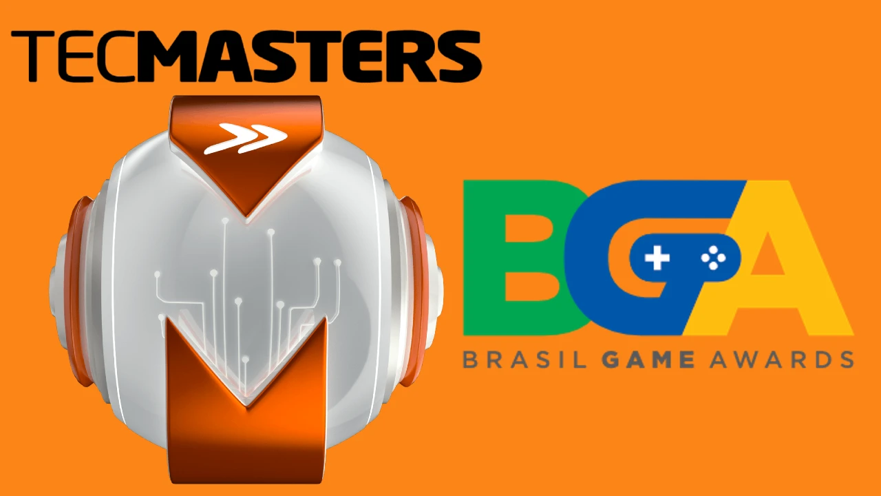 Montagem coloca lado a lado os logotipos do blog KaBuM! e do Brasil Game Awards 2022