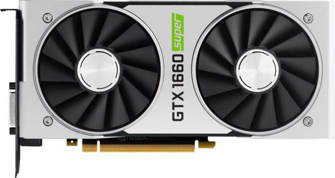 Imagem promocional mostra a placa de vídeo GTX 1660 Super, da NVIDIA