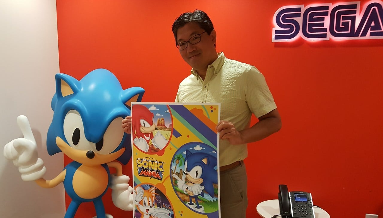 Yuji Naka promove Sonic Mania