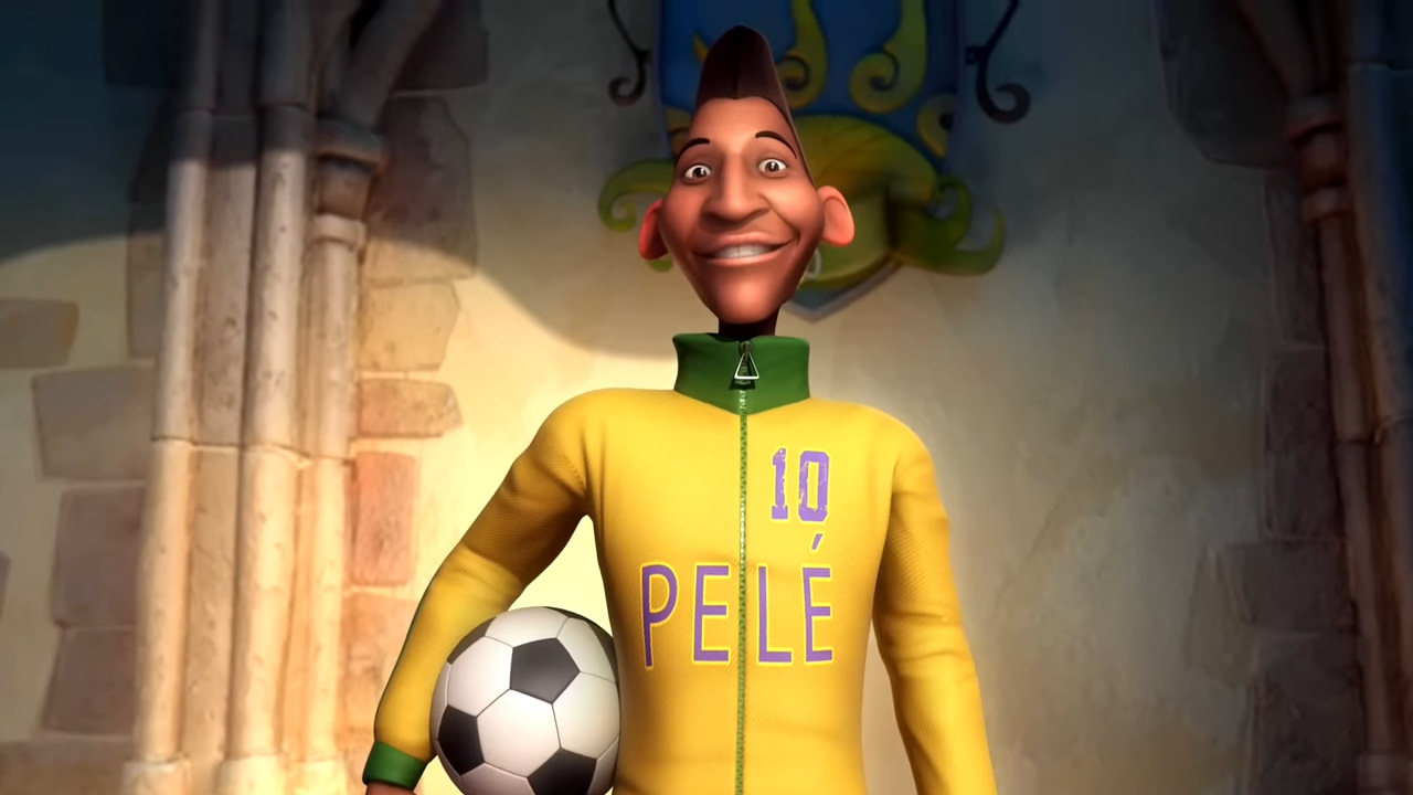 Pelé nos videogames