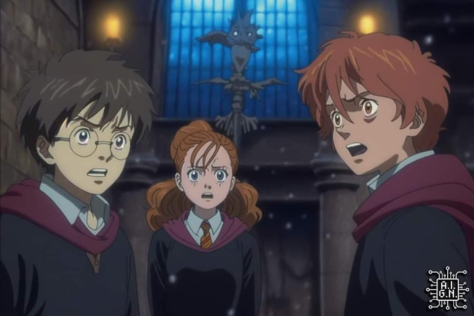 Anime Harry Potter