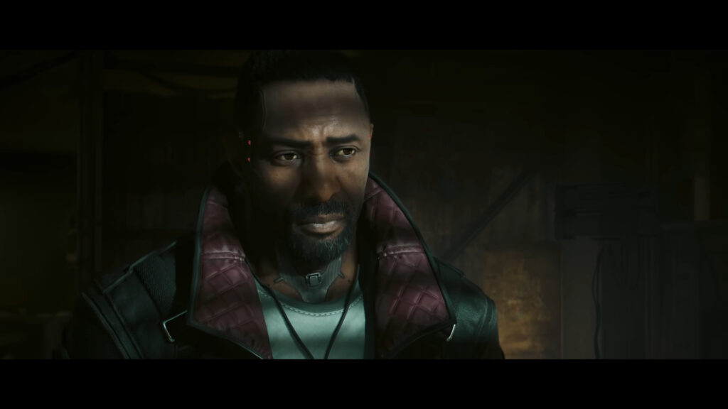 Captura mostra cena da expansão Phantom Liberty de Cyberpunk 2077, jogo da CD Projekt Red