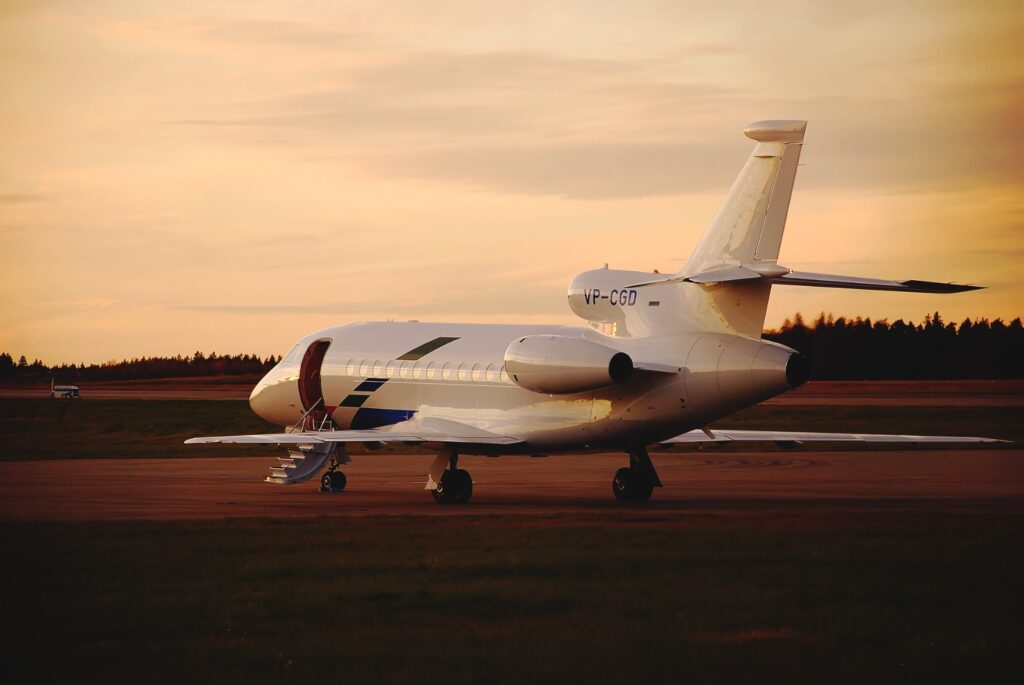 Dassault Falcon-900EX, aeronave de Verstappen